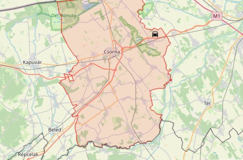 Hármas karambol az M85-ösön, Kónynál